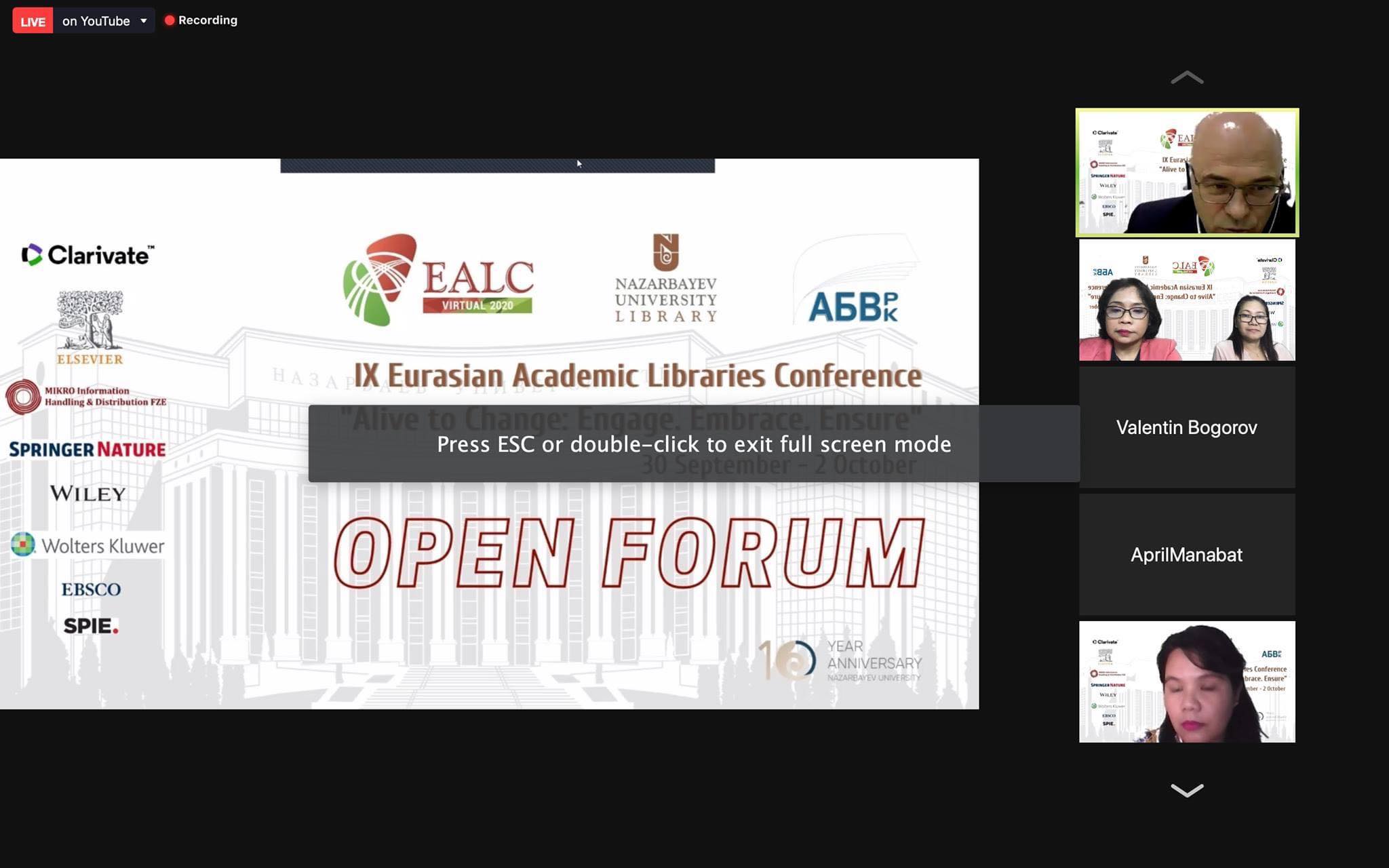 CPU Library Director, LIS faculty win Best Paper Award at EALC 2020 ...