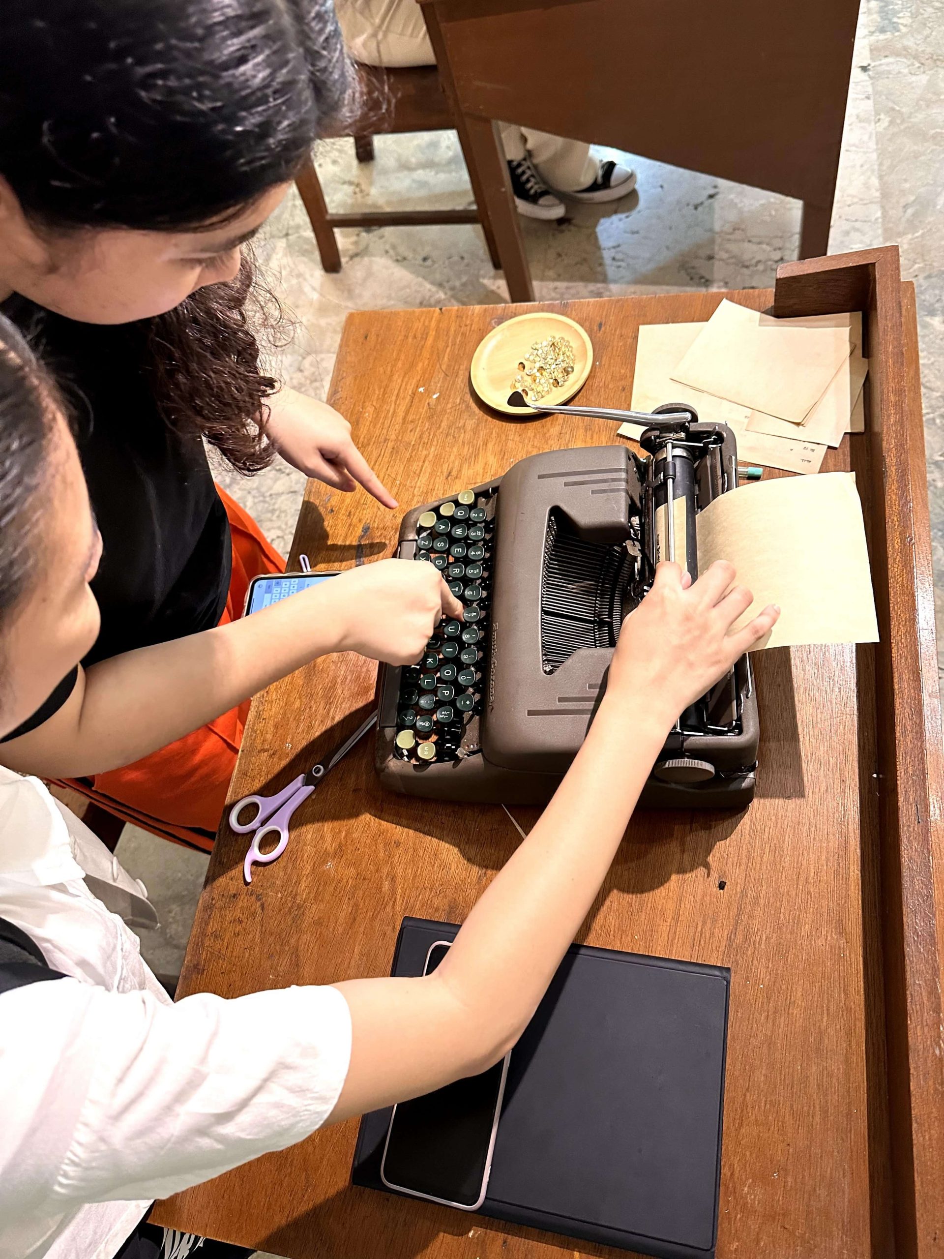 Typewriter Library Just My Type Event Takes Students on a Nostalgic Journey this Valentine ...