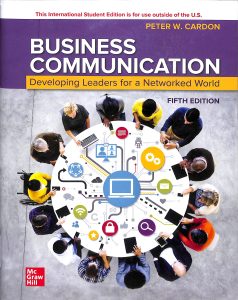 Business communication developing leaders for a networked world