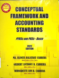 Conceptual Framework and accounting standards PFRSs and PASs-based
