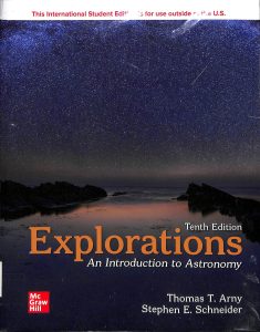 Explorations an introduction to astronomy