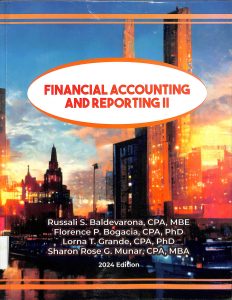 Financial accounting and reporting II (2024 ed)