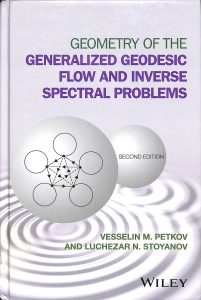 Geometry of the generalized geodesic flow and inverse spectral problems