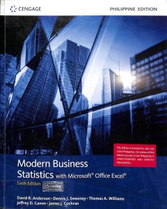 Modern business statistic with microsoft ofiice excel