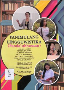 Panimulang Lingguwistika (pandalubhasaan)