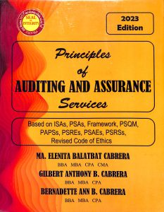 Principles of Auditing and Assurance Services