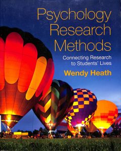 Psychology research methods connecting research to students' lives