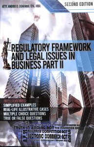Regulatory FrameWork and Legal Issues in Business Part II