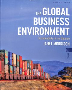 The global business environment sustainability in the balance