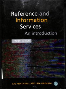 reference and information services an intoruduction